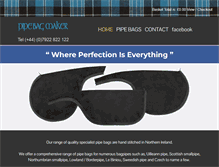 Tablet Screenshot of pipebagmaker.com